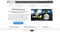 Desktop Screenshot of fifadownload.com